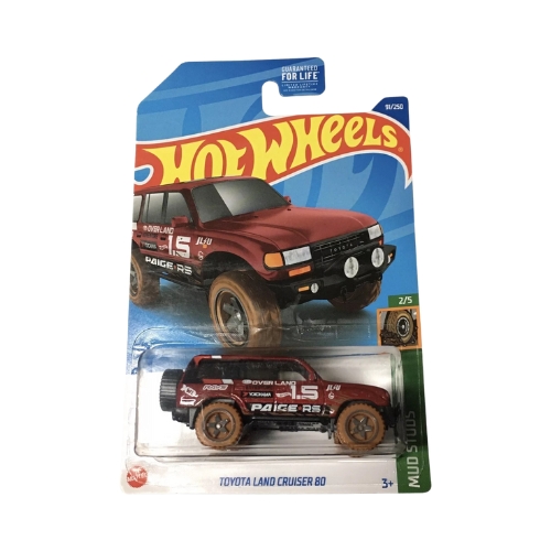 Hot Wheels Toyota Land Cruiser 80 (Red)