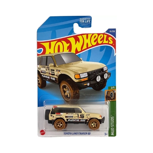 Hot Wheels Toyota Land Cruiser 80 (Vanilla)