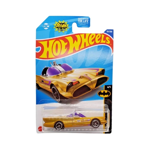 Hot Wheels TV Series Batmobile (Gold)