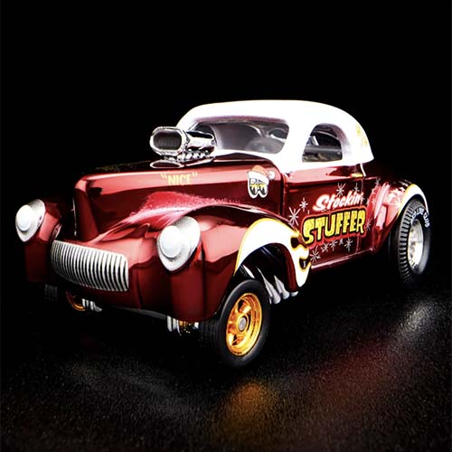 Hot Wheels ’41 Willys Gasser Holiday Car