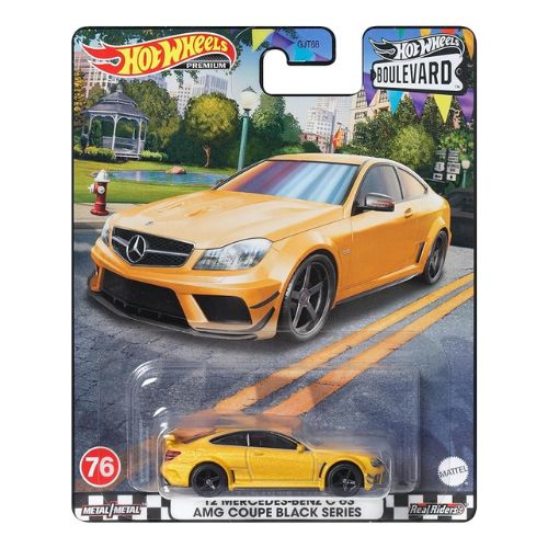 Hot Wheels '12 Mercedes-Benz C63 AMG Coupe Black Series