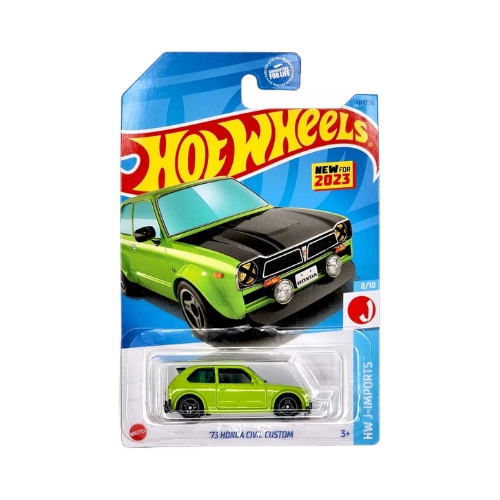 Hot Wheels 73 Honda Civic Custom (Green)