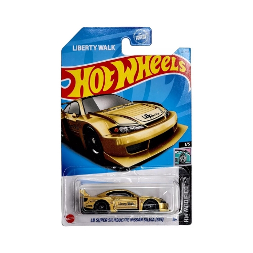 Hot Wheels LB Super Silhouette Nissan Silvia (S15) (Gold)