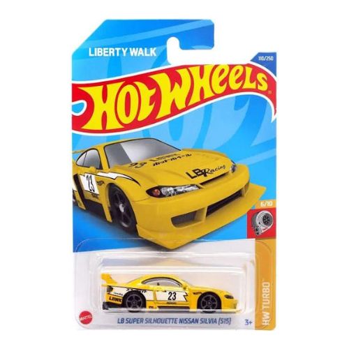 Hot Wheels LB Super Silhouette Nissan Silvia (S15) (Yellow)