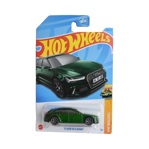 Hot Wheels '17 Audi RS 6 Avant (Green)