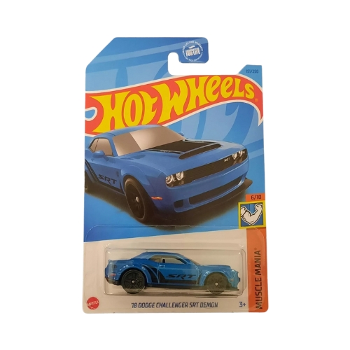 Hot Wheels '18 Dodge Challenger SRT Demon (Blue)