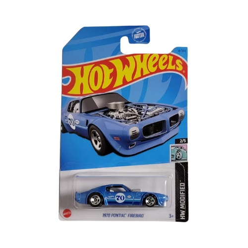 Hot Wheels 1970 Pontiac Firebird (Blue)