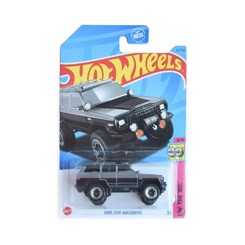 Hot Wheels 1988 Jeep Wagoneer (Gray)