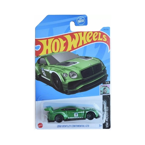 Hot Wheels 2018 Bentley Continental GT3 (Green)