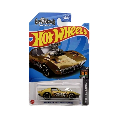 Hot Wheels '68 Corvette - Gas Monkey Garage