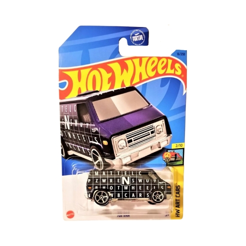 Hot Wheels 70s Van (Blue)