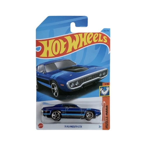 Hot Wheels '71 Plymouth GTX (Blue)