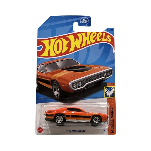 Hot Wheels '71 Plymouth GTX (Orange)