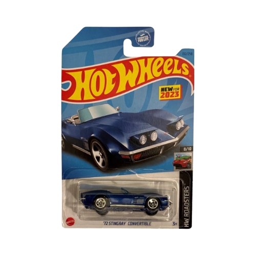 Hot Wheels '72 Stingray Convertible (Blue)