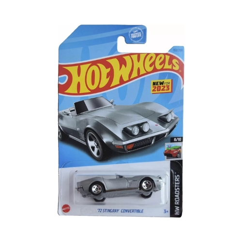 Hot Wheels '72 Stingray Convertible (Silver)