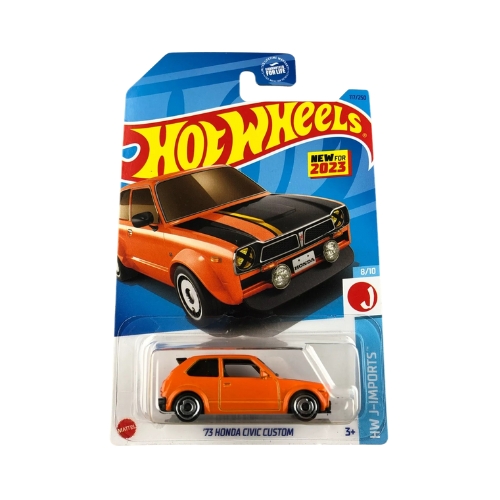 Hot Wheels 73 Honda Civic Custom (Orange)