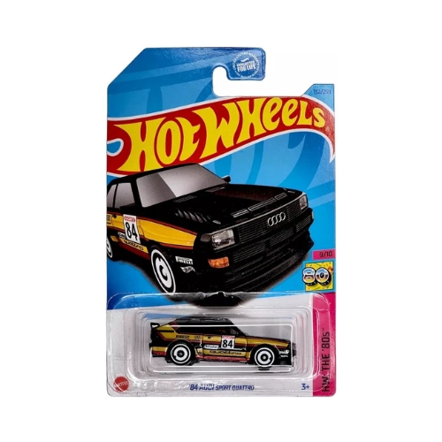 Hot Wheels '84 Audi Sport quattro (Black)