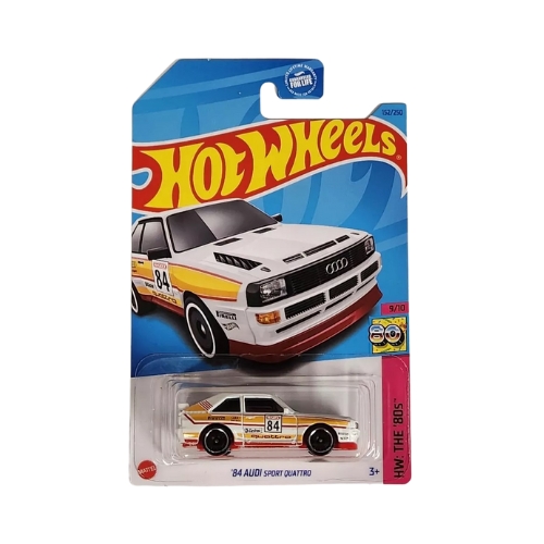 Hot Wheels '84 Audi Sport quattro (White)