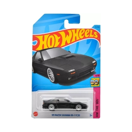 Hot Wheels '89 Mazda Savanna RX-7 FC3S (Black)