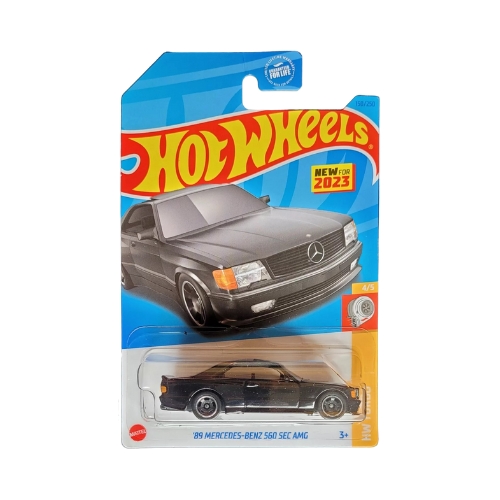 Hot Wheels '89 Mercedes-Benz 560 SEC AMG (Black)