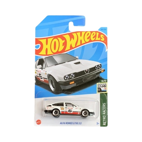 Hot Wheels Alfa Romeo GTV6 3.0 (Bianco Alfa)