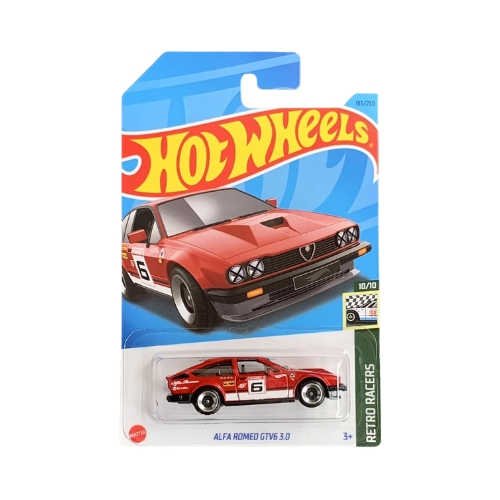 Hot Wheels Alfa Romeo GTV6 3.0 (Rosso Alfa)