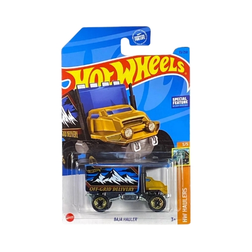 Hot Wheels Baja Hauler (Yellow)