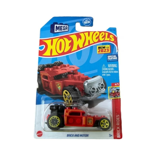 Hot Wheels Brick and Motor (Red)