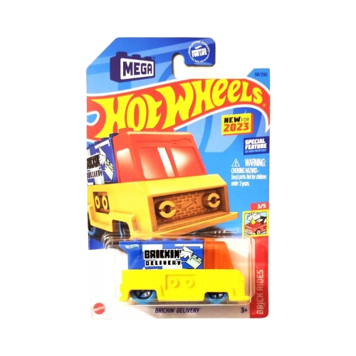 Hot Wheels Brickin' Delivery (Yellow)