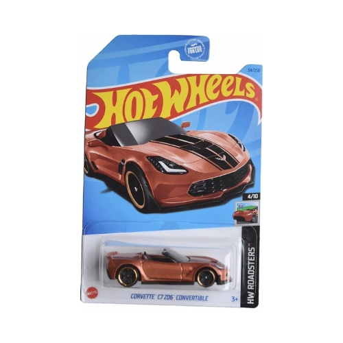 Hot Wheels Corvette C7 Z06 Convertible (Brown)