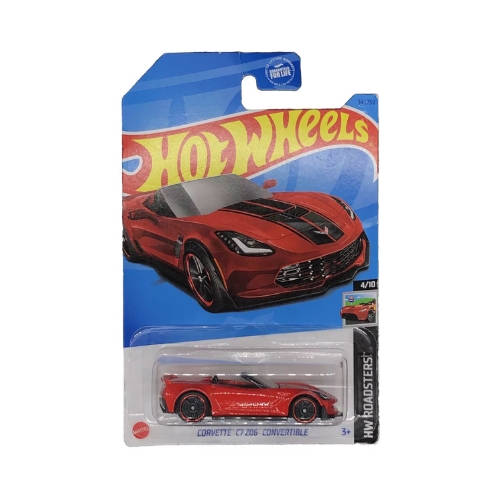 Hot Wheels Corvette C7 Z06 Convertible (Red)