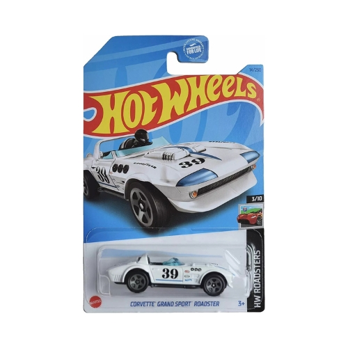 Hot Wheels Corvette Grand Sport Roadster (White)