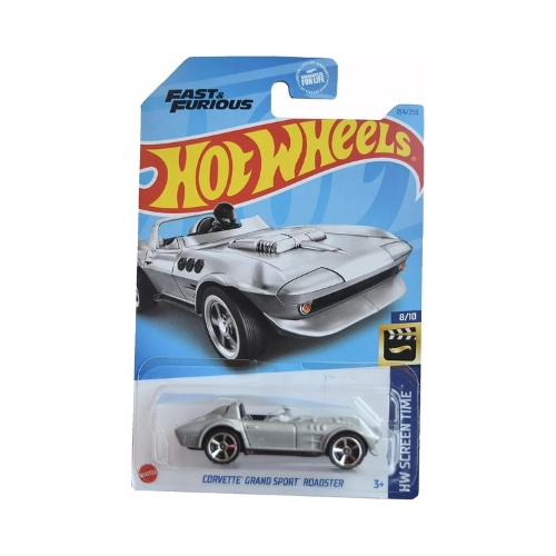 Hot Wheels Corvette Grand Sport Roadster (Silver)