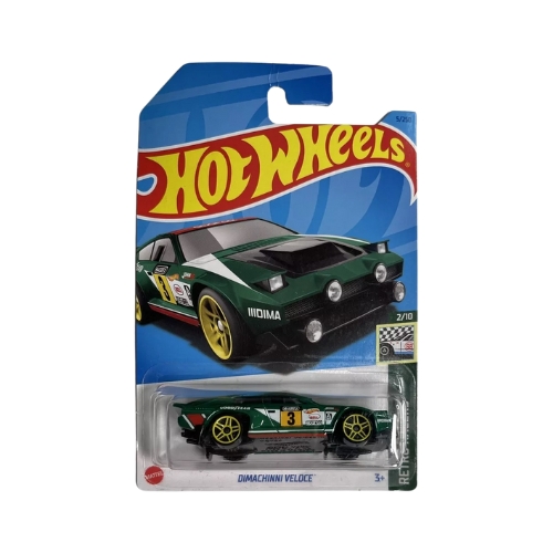 Hot Wheels Dimachinni Veloce (Green)