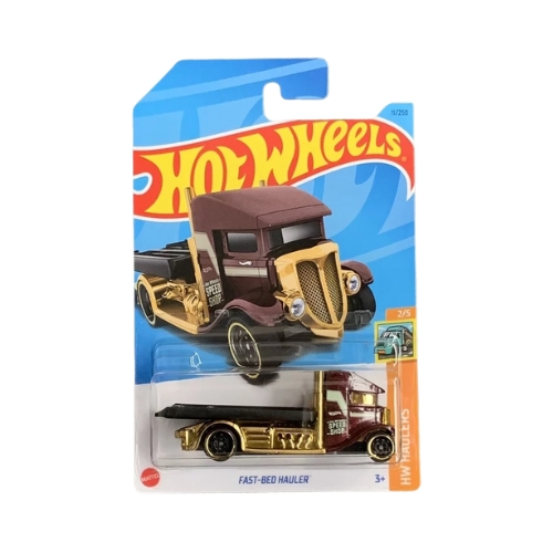 Hot Wheels Fast-Bed Hauler (Maroon)