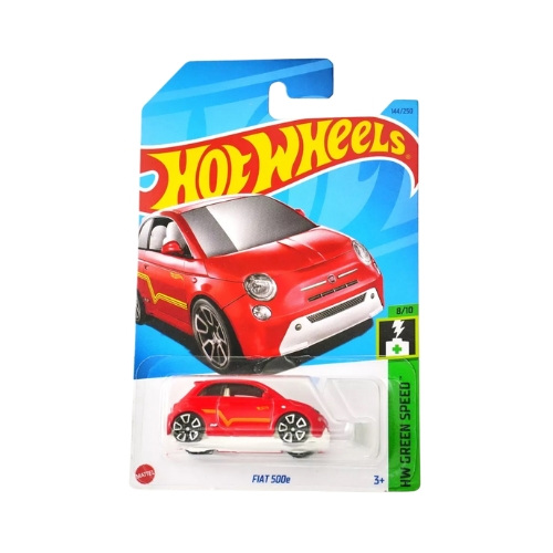 Hot Wheels Fiat 500e (Red)