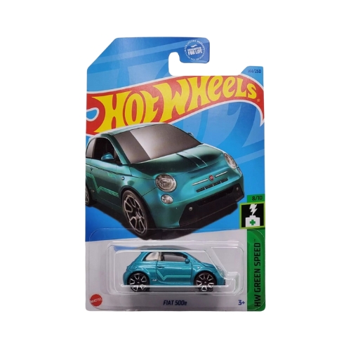 Fiat 500e (Teal)