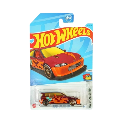 Hot Wheels Honda Civic Custom (Maroon)