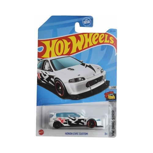 Hot Wheels Honda Civic Custom (White)