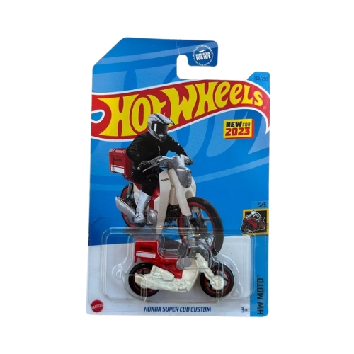 Hot Wheels Honda Super Cub Custom (Red)