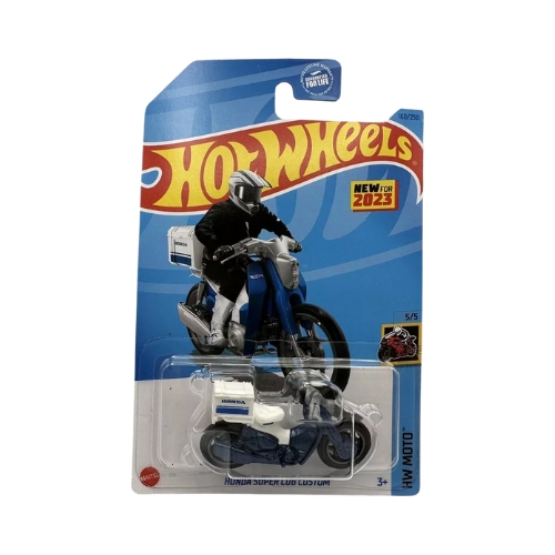 Hot Wheels Honda Super Cub Custom (White)