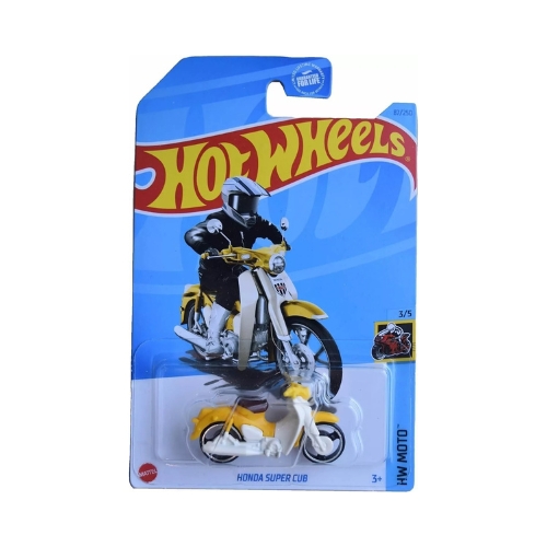 Hot Wheels Honda Super Cub (Yellow)