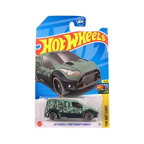 Hot Wheels Ford Transit Connect (Teal)