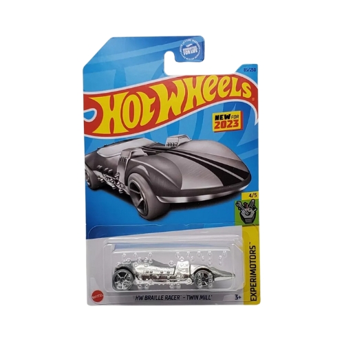 Hot Wheels HW Braille Racer - Twin Mill (ZAMAC)