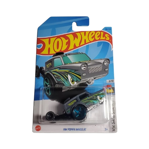 Hot Wheels HW Poppa Wheelie (Gray)