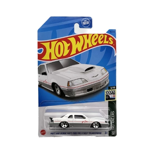 Hot Wheels Matt and Debbie Hay's 1988 Pro Street Thunderbird (White)