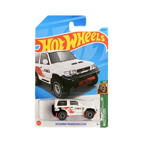 Hot Wheels Mitsubishi Pajero Evolution (White)