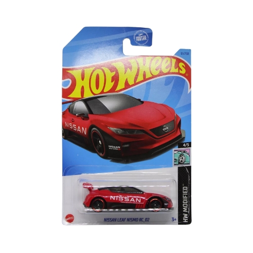 Hot Wheels Nissan Leaf NISMO RC_02 (Red)