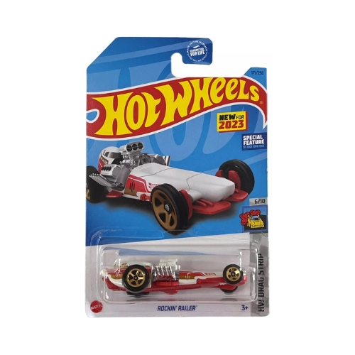 Hot Wheels Rockin' Railer (White)