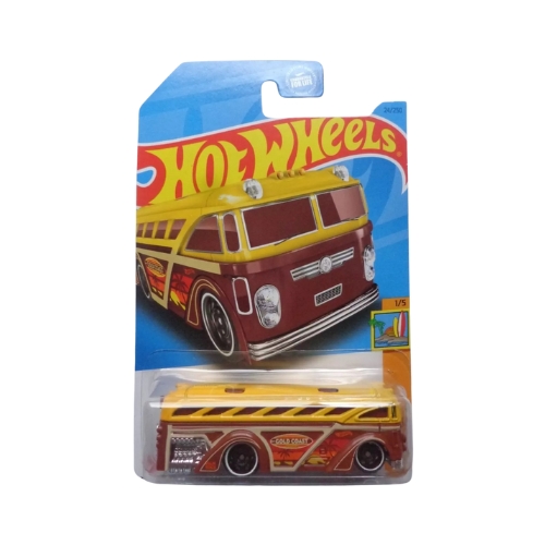 Hot Wheels Surfin' School Bus (Brown)